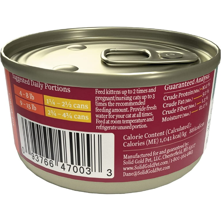 Highest calorie store canned cat food