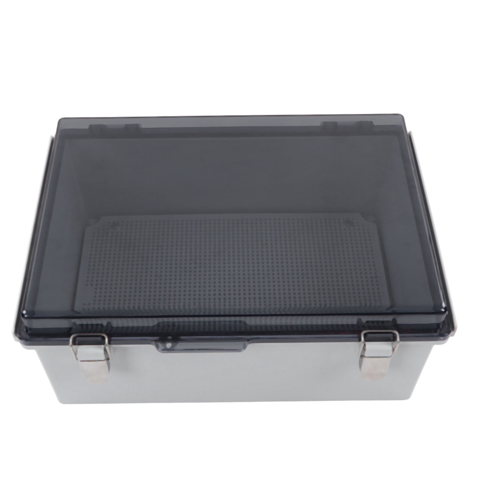 Transparent Waterproof Electrical Junction Box - Grey - Outdoor Weatherproof Enclosure