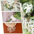 thumbnail image 4 of Becaristey Nylon Fashionable And Versatile Decorative Ribbon For Wedding And Christening Gifts Festival Ribbons white 2.2, 4 of 6