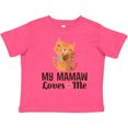 thumbnail image 3 of Inktastic Mamaw Loves Me Girl Granddaughter Cat Girls Toddler T-Shirt, 3 of 5