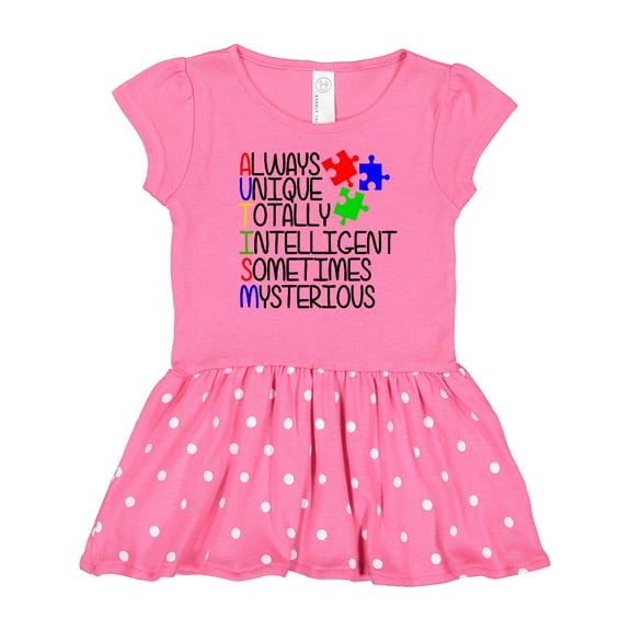 Inktastic Autism Awareness Acronym Gift Baby Girl Dress