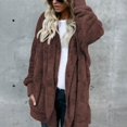 thumbnail image 3 of Women Thermal Wool Jacket Style Anti-fur Coat Commuter Clothes For Winter, 3 of 4