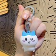 thumbnail image 1 of Cartoon Kawaii Chiikawa Doll Pendant Animation Peripheral Keychain Girls Backpack Cute Accessories Small Gift for Children, 1 of 4
