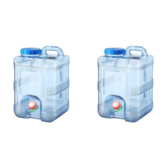 Recipiente portátil de agua con grifo hermético para camping y picnic (10 L)