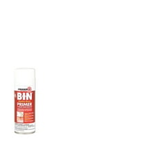 6 Pack, White, Zinsser Flat BIN Shellac-Base Primer Spray- 13 oz