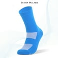 thumbnail image 4 of DPTALR Chaussettes de Mouvement Mi-Mollet pour Hommes et Femmes Résistantes à l'Usure pour Cyclisme Course, 4 of 8