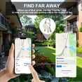 thumbnail image 3 of LEEYNEER 2pcs Rechargeable Smart GPS Tracker Compatible with for  Find My App (Only for iOS  Not for Android System)  Smart Tracker & Key Finder. Precise Location of Keys and Luggage. Sec, 3 of 6