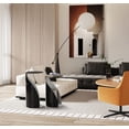 thumbnail image 2 of Mesa Auxiliar Lateral Grande Willie de Whiteline Modern Living en Negro/Blanco, 2 of 3