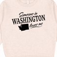 thumbnail image 3 of Inktastic Someone in Washington Loves Me Toddler Sweatshirt, 3 of 4