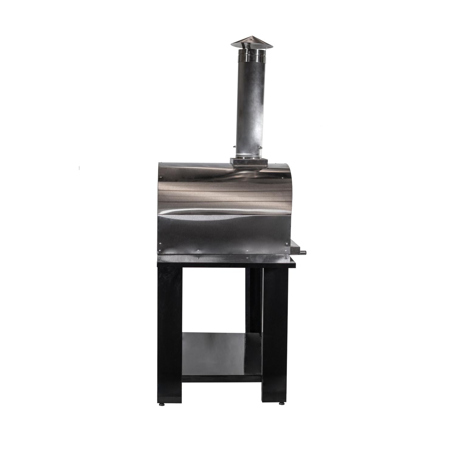Nuke 31 Inch Outdoor Wood Fired Stainless Steel Freestanding Pizza Cooking Oven - image 4 of 6