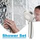 thumbnail image 2 of High Pressure Shower Head with Filter Heat Resistant Handle Shower Head for Bathroom Shower, 2 of 5