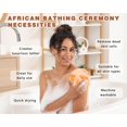 thumbnail image 4 of Esponja exfoliante africana Gainlove de malla, 2 unidades, 114 cm, 4 of 7