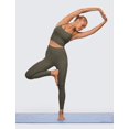 thumbnail image 3 of Sostén CRZ YOGA Butterluxe Y Back Longline con Relleno Ligero Army XL, 3 of 5