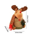 thumbnail image 3 of Edgergery Christmas Candy Tin for Christmas Eve,Elk Xmas Cartoon Flax Candy Box,Christmas Eve Apple Box,Christmas Container Chocolate Storage Box,Christmas Clearance, 3 of 5