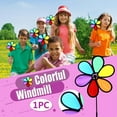 thumbnail image 2 of MOQIN Outdoor Windmill, Wind Spinners Outdoor, Sunflower Design Metal Wind Sculptures & Spinners, Pinwheels Windmills for Yard Art Decor, 2 of 8