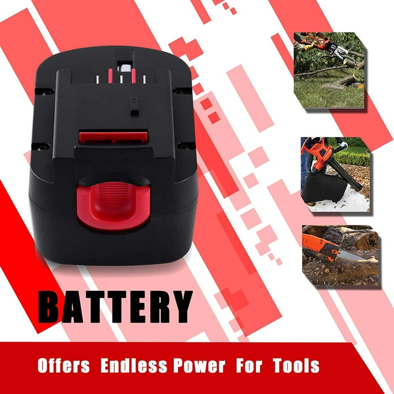 for BLACK+DECKER 14.4V Slide Battery HPB14 FIRESTORM FSB14 499936