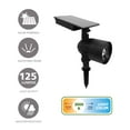 thumbnail image 6 of Better Homes & Gardens Leigh Solar Powered Black LED Landscape Spotlight with Adjustable Beam, 125 Lumens (2 Count), 6 of 10