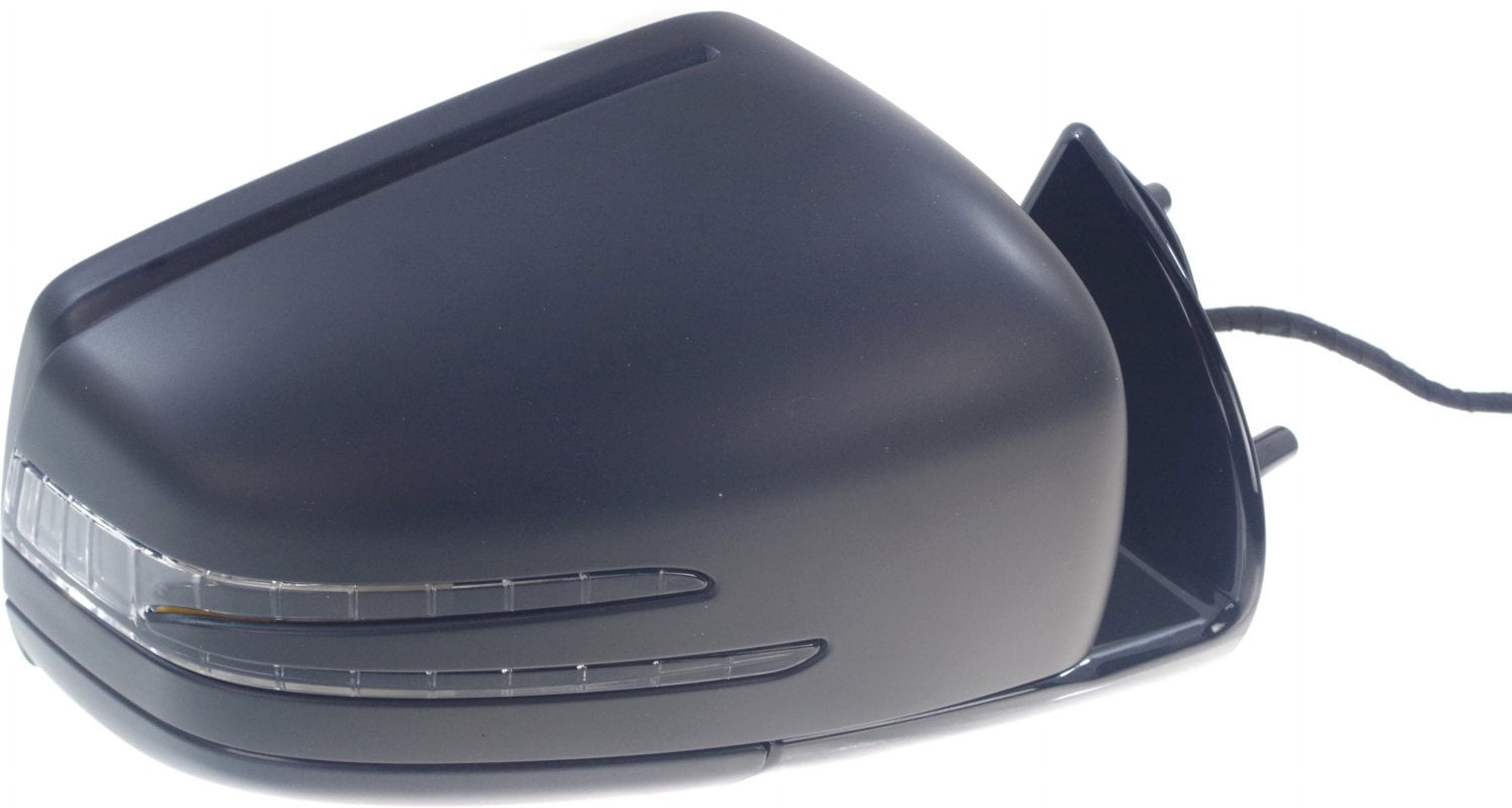 Mirror Compatible With 2011-2012 Mercedes Benz ML550 ML63 AMG Right Passenger Side Heated In-housing Signal Light Paintable Kool-Vue