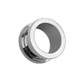 thumbnail image 1 of Dilatador de Oreja Yuxing Doble Acampanado Unisex 1,6 mm Color Acero, 1 of 4