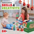 thumbnail image 2 of Bloques apilables EVERSMART Montessori, 36 unidades, para niños, 2 of 7