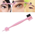 thumbnail image 4 of Herramienta de atención de Doble Cabeza funciones Más Afilada, Cepillo para Cejas, para Pestañas, Cepillo de Control de Bordes para Maquilla - Rosado Macarena Cepillo y peine para cejas, 4 of 8