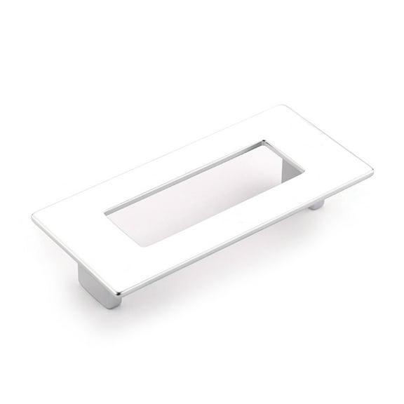 Schaub And Company 444 Finestrino 3-3/4" Center To Center Modern Open Frame Handle Cabinet