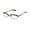 black / pewter, variant on NEW BARTON PERREIRA MYRA WOMENS/LADIES CAT EYE FULL-RIM TITANIUM BLACK / PEWTER CAT EYE TITANIUM CLASSY IN STYLE FRAME DEMO LENSES 51-17-135 EYEGLASSES/GLASSES