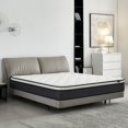 thumbnail image 2 of Kosynda Full Size Mattress, 10 inch Hybrid Mattress in a Box with Pillow Top, Gel-infused Memory Foam and Pocketed Springs, Motion Isolation, Pressure Relief, Medium Firm for Lumbar Support, 2 of 5