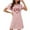 Pink, variant on Sakmal Lightweight Moomoo Womens Nightgowns Love Short Sleeve Valentines House Dress Heart Print Short Womens Nightgown L