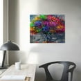 thumbnail image 4 of Wuche  Graffiti Tree Wall-Decor - Abstract Canvas Wall Art - Wall Art for Living Room Large Size Ready to Hang, 4 of 5
