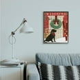 thumbnail image 2 of Stupell Indtries Charming Country Holiday Welcome Home Pet Scene Framed Wall Art Design by Andrea Tachiera, 16" x 20", Gray Framed, 2 of 5