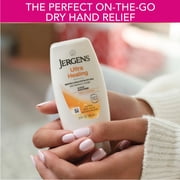 Jergens Ultra Healing Hand And Body Lotion Dry Skin Moisturizer, Vitamins C, E, B5, 3 fl oz