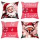 thumbnail image 2 of La funda de almohada decorativa para fiesta del día de Navidad con patrón de cervatillo de Papá Noel es adecuada para la funda de cojín del sofá de la habitación del hogar, regalo de Año Nuevo, 2 of 4