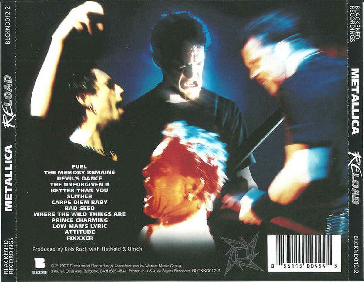Metallica Reload CD Metallica Reload CD
