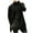 Black Jacket for Men, variant on IYTR Mens Sweater Coat Long Sleeve Jacket Solid Color Casual Winter Sweater Coat Cardigan Round Neck Coat Green XXL