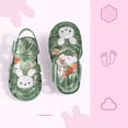 thumbnail image 3 of Ruyang Toddler Girls Jelly Sandals Cute Closed Toe Sandals Water-Resistant Beach Flat Sandal Non-Slip Bunny Shoes, 3 of 6