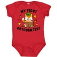 thumbnail image 3 of Inktastic My First Oktoberfest with Fox Boys or Girls Baby Bodysuit, 3 of 5