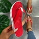 thumbnail image 4 of Sandalias de moda para mujer, zapatillas casuales de suela gruesa para personas de verano perezosas Wmkox8yii hj789, 4 of 6