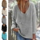 thumbnail image 4 of Suéter de otoño de moda, cómodo suéter de punto, informal, holgado, para mujer, combina con todo, 4 of 5
