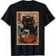 thumbnail image 1 of Ramen Noodles Cat Japan Y2K Kawaii Retro Cats Camiseta, 1 of 2