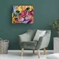 thumbnail image 3 of Dean Russo 'Tilt Cat' Wood Slat Art, 3 of 4