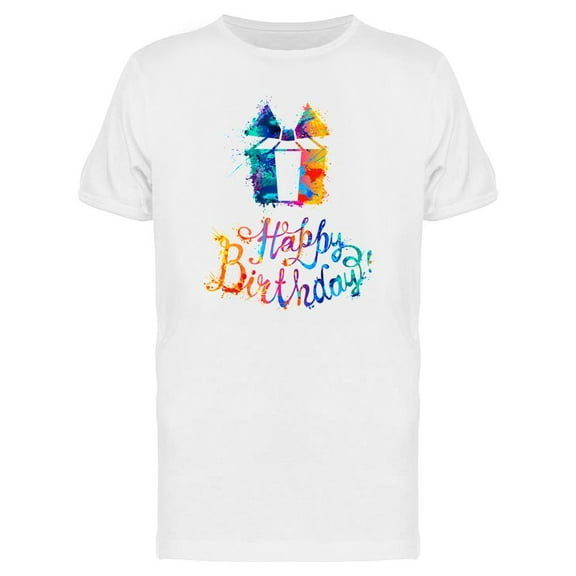 Gift For Birthday T-Shirt Men -Image by Shutterstock, Male Medium