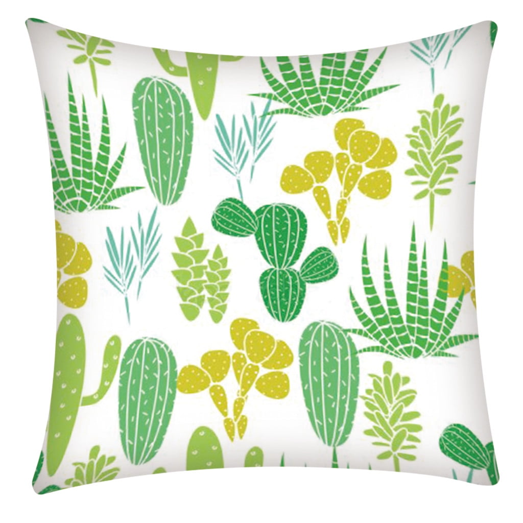 yuehao pillow case print pillow case polyester sofa car cushion cover