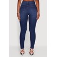 thumbnail image 5 of Women's WAX High Waist Whiskered Skinny Jeans, 5 of 5