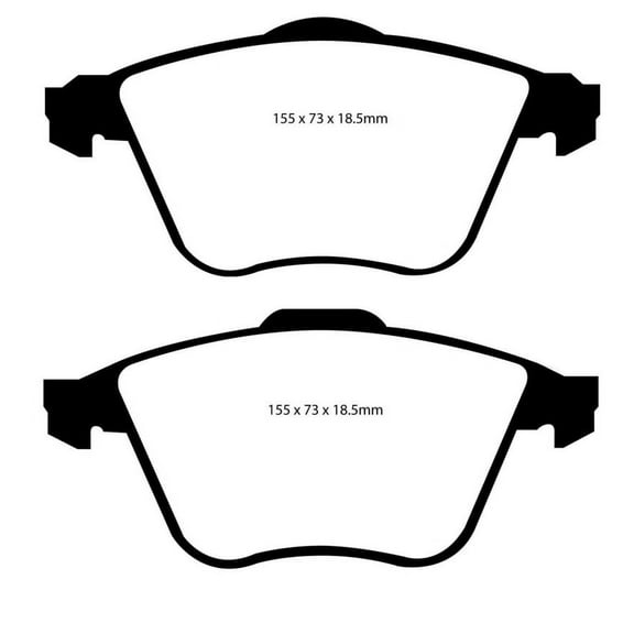 UD9152/ EBC OE Brake Pads Fits select: 2007-2013 MAZDA 3, 2004-2011 VOLVO S40