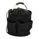 thumbnail image 5 of Cesta de picnic plegable de tela Oxford con bolsillos, organizador de herramientas, bolsa de herramientas de jardín para parques temáticos, camping y Negro, 5 of 8