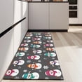 thumbnail image 4 of Gray Christmas Snowman Pattern Kitchen Rug Mat,Kitchen Runner Rugs Non Skid Washable,Decorative Kitchen Floor Mats for Kitchen,Sink,Laundry,17"X47", 4 of 5