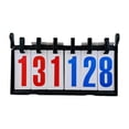 thumbnail image 3 of Table Top Scoreboard Score Keeper Team Games Competición 6 Digit Scorekeeper Score Board para tenis de mesa Bádminton de interior Fútbol Béisbol kusrkot Marcador, 3 of 8