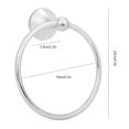 thumbnail image 4 of Towel Rack, Corrosion Resistance Towel Ring, Strong Load Bearing Stainless Steel For Kitchen Bathroom Towel Ring, 4 of 8