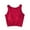 Wine, variant on Timegard Tank Top with Built in Bras for Women Cropped Round Neck Comfy Sleeveless Top Casual Casmis